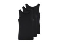 LIVERGY 3 heren hemden (Zwart, M) - thumbnail