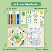 Selecta Kleurset - dierentuin - thumbnail