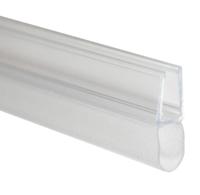 Wiesbaden Douche Deurstrip 200 cm tbv 8 mm Nisdeur Transparant - thumbnail