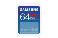 Samsung Pro Plus SD Card 64GB SD-Kaart Wit - thumbnail