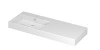 Wastafel INK Unlimited 1200x450x110 mm Glans wit 0202191 - thumbnail