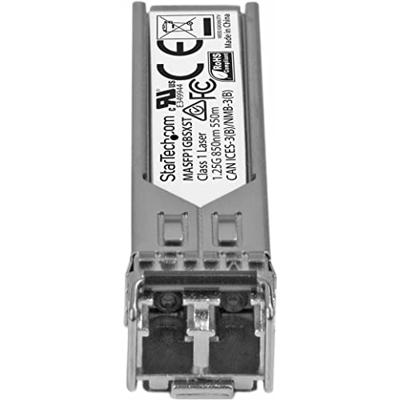 StarTech.com MASFP1GBSXST Cisco Meraki Compatibele SFP Zendontvangermodule, zilver, enkel