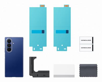 Samsung Clear Case voor Samsung Galaxy Z Fold7 5G Telefoonhoesje Transparant