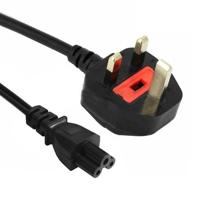 3 prong stijl grote UK Notebook netsnoer kabel lengte: 1 8 meter - thumbnail