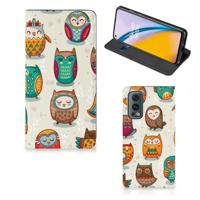 OnePlus Nord 2 5G | Hoesje maken | Vrolijke Uilen - thumbnail