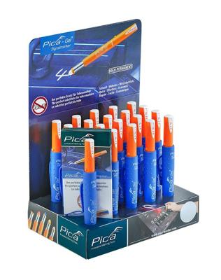 Pica 8025 GEL Signalmarker | 20x | Wit | Display - PI8025