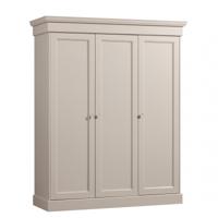 WOOOD Kledingkast 'Olivia' Grenenhout, 212 x 171cm, kleur Dust - thumbnail