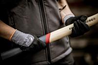 NITRAS SAFETY Nitras softshellvest "motion tex light" softshell vest gr. l motion tex light gray/sw - thumbnail