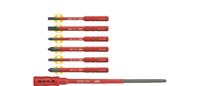 Wiha VDE Plat, Kruiskop Phillips, Kruiskop Pozidriv Schroevendraaierset 4 mm, 5.5 mm PH 1, PH 2, PZ 1, PZ 2 6 mm Geschikt voor Wiha Torque - thumbnail