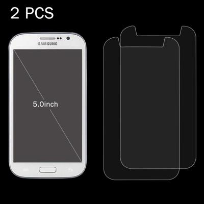 2 stk 5.0 inch mobiele telefoons 0 26 mm 9H oppervlakte hardheid 2.5D explosieveilige getemperd glas scherm Film