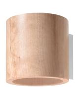 Sollux Wandlamp Orbis hout - thumbnail