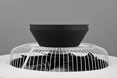 Trio Zwarte plafondventilatorHalmstadt - R62672132