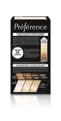 Preference Bleach ultra platinum ontkleuring 1 Set