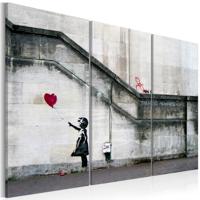 Schilderij - Girl With a Balloon by Banksy - thumbnail