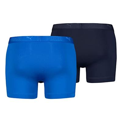 Puma Sport Boxershorts Microfiber 2-pack Blauw-M