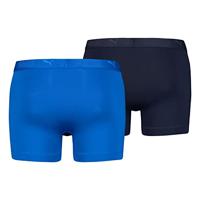 Puma Sport Boxershorts Microfiber 2-pack Blauw-S - thumbnail