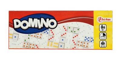 Toi-Toys Dominospel op cijfer of kleur