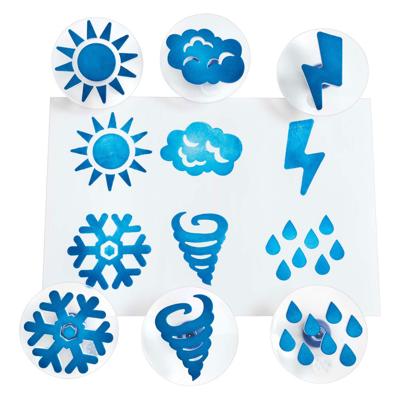 Colorations - easy grip stempels weer Colorations - easy grip stempels weer