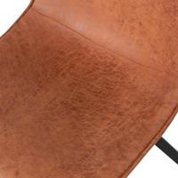 Woood Swen stoel Cognac - Set van 2 - thumbnail