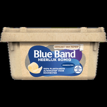 Blue Band Heerlijk Romig 215g in papieren kuip bij Jumbo