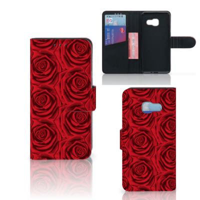 Samsung Galaxy A3 2017 Hoesje Red Roses Samsung Galaxy A3 2017 Hoesje Red Roses