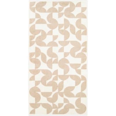 Cawö Cawo Studio gemustert 6251 Handdoek 50x100 leinen