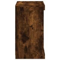 Dressoir met LED-verlichting 60,5x37x67 cm gerookt eikenkleur - thumbnail