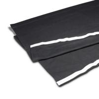 Adam Hall Zwart podiumrok met klittenband 40cm x 2m - thumbnail