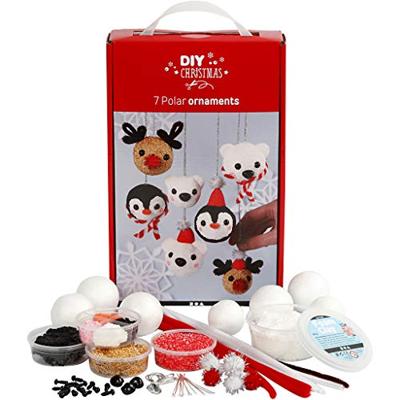 Foam Clay Hobbyset kersthangers boetseren