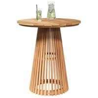 Bijzettafel Bruin 70 x 70 x 75 cm Massief Teakhout - thumbnail