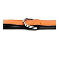Hondenhalsband Gloria Gestoffeerd Oranje (30 cm) (30 x 1,5 cm) - thumbnail