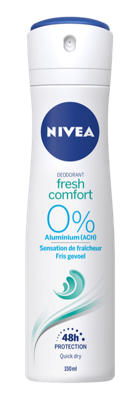 Nivea Fresh Comfort Deodorant Spray
