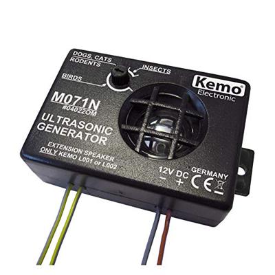 Kemo M071N Dierenverschrikker Functies Meerdere frequenties Werkingssfeer 30 m² 1 stuk(s)