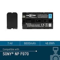 Ansmann A-Son NP-F970 Camera-accu Vervangt originele accu NP-F970 7.4 V 6600 mAh - thumbnail