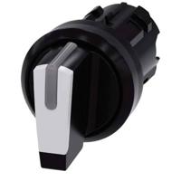 Siemens 3SU10022BM600AA0 3SU1002-2BM60-0AA0 Knevelschakelaar Kunststof frontring Zwart, Wit 2 x 45 ° 1 stuk(s) - thumbnail