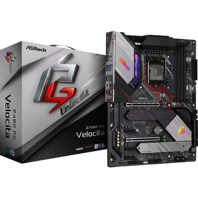 Z490 PG Velocita - Moederbord - ATX - LGA1200 Socket - Z490 - USB 3.2 Gen2 - 2.5 Gigabit LAN Z490 PG Velocita - Moederbord - ATX - LGA1200 Socket - Z490 - USB 3.2 Gen2 - 2.5 Gigabit LAN
