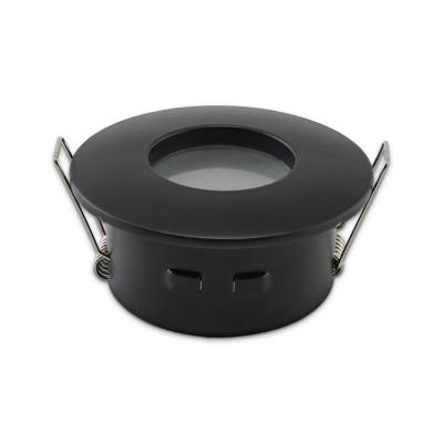 GU10-inbouwarmatuur Marina zwart IP65