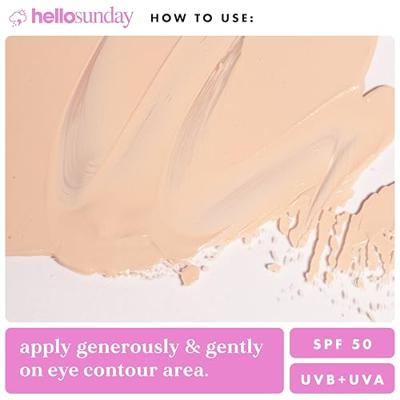 Hello Sunday Mineral Eye Cream SPF 50 Hello Sunday Mineral Eye Cream SPF 50