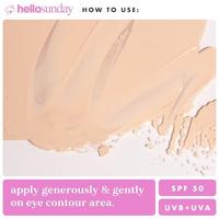 Hello Sunday Mineral Eye Cream SPF 50 - thumbnail