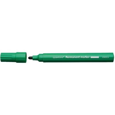 Quantore permanent marker 1-1,5mm rond groen Quantore permanent marker 1-1,5mm rond groen