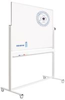 Smit Visual whiteboard, emaille en aluminium, magnetisch, 150 x 120 cm - thumbnail