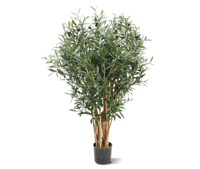 Olijf kunstboom deluxe 100cm - thumbnail