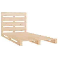 Bedframe zonder matras massief grenenhout 200x200 cm - thumbnail