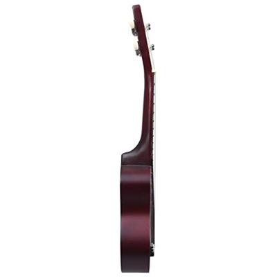 VidaXL Ukuleleset met tas voor kinderen sopraan 21&apos;&apos; lichthoutkleurig - thumbnail