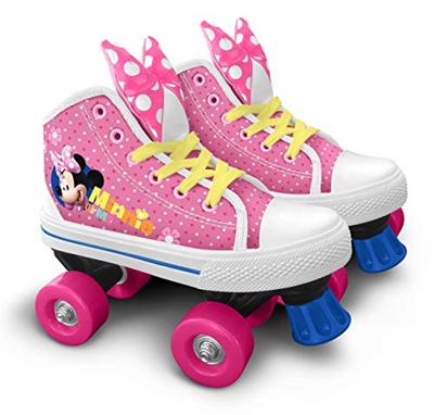 Disney Minnie mouse rolschaatsen meisjes roze/wit maat 28