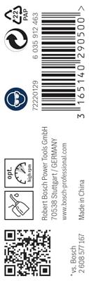 Bosch Accessories 2608595050 HSS Metaal-spiraalboor 1.5 mm Gezamenlijke lengte 40 mm Geslepen DIN 338 Cilinderschacht 10 stuk(s)