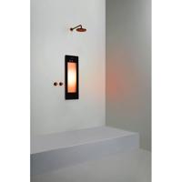 Sunshower Round Small One infrarood inbouw 95x33x10cm Black S0500-S0102 - thumbnail