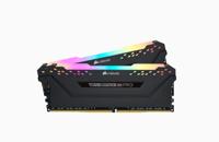 Corsair Vengeance RGB PRO Werkgeheugenset voor PC DDR4 32 GB 2 x 16 GB 3200 MHz 288-pins DIMM CL16-20-20-38 CMW32GX4M2E3200C16 - thumbnail