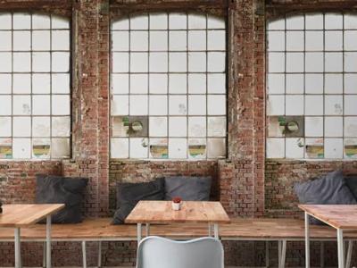 Livingwalls The Wall II - Bruin - Fabriekshal - 392421