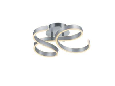 Trio Design plafondlampFrancis Ø 54cm grijs - 671310105